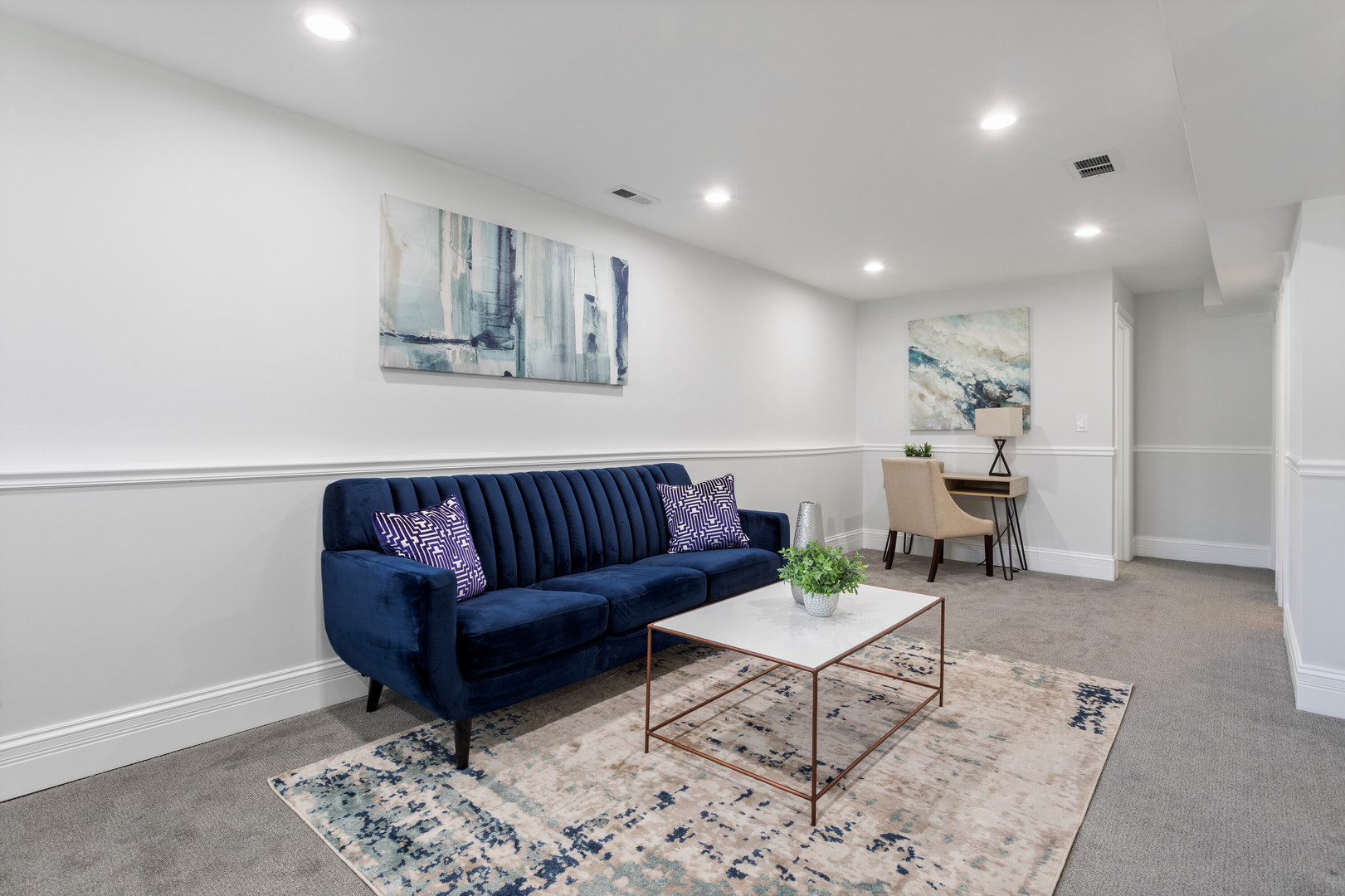 2743 North Ridgeway Avenue Chicago, IL 60647 - Photo 23 of 33 a living room with furniture and a table