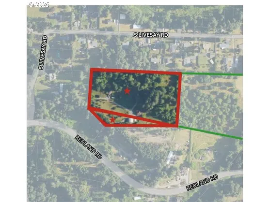 a view of a glass door