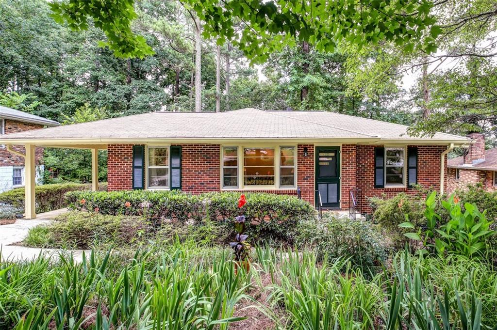 2136 Willivee Place Decatur, GA 30033 - Photo 1 of 1 front view of a house with a yard