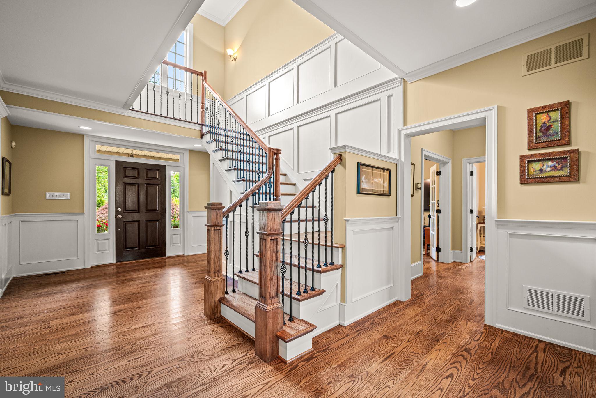 1548 Morstein Road Malvern, PA 19355 - Photo 12 of 80 a view of entryway and hall with wooden floor