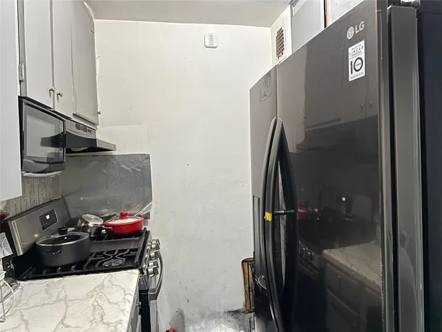 a close view of utility room