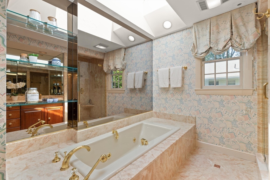 77 Wellesley Road Belmont, MA 02478 - Photo 21 of 31 a bath tub sitting next to a bathroom