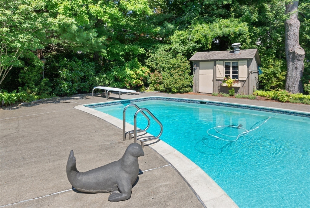 77 Wellesley Road Belmont, MA 02478 - Photo 30 of 31 swimming pool view with a seating space