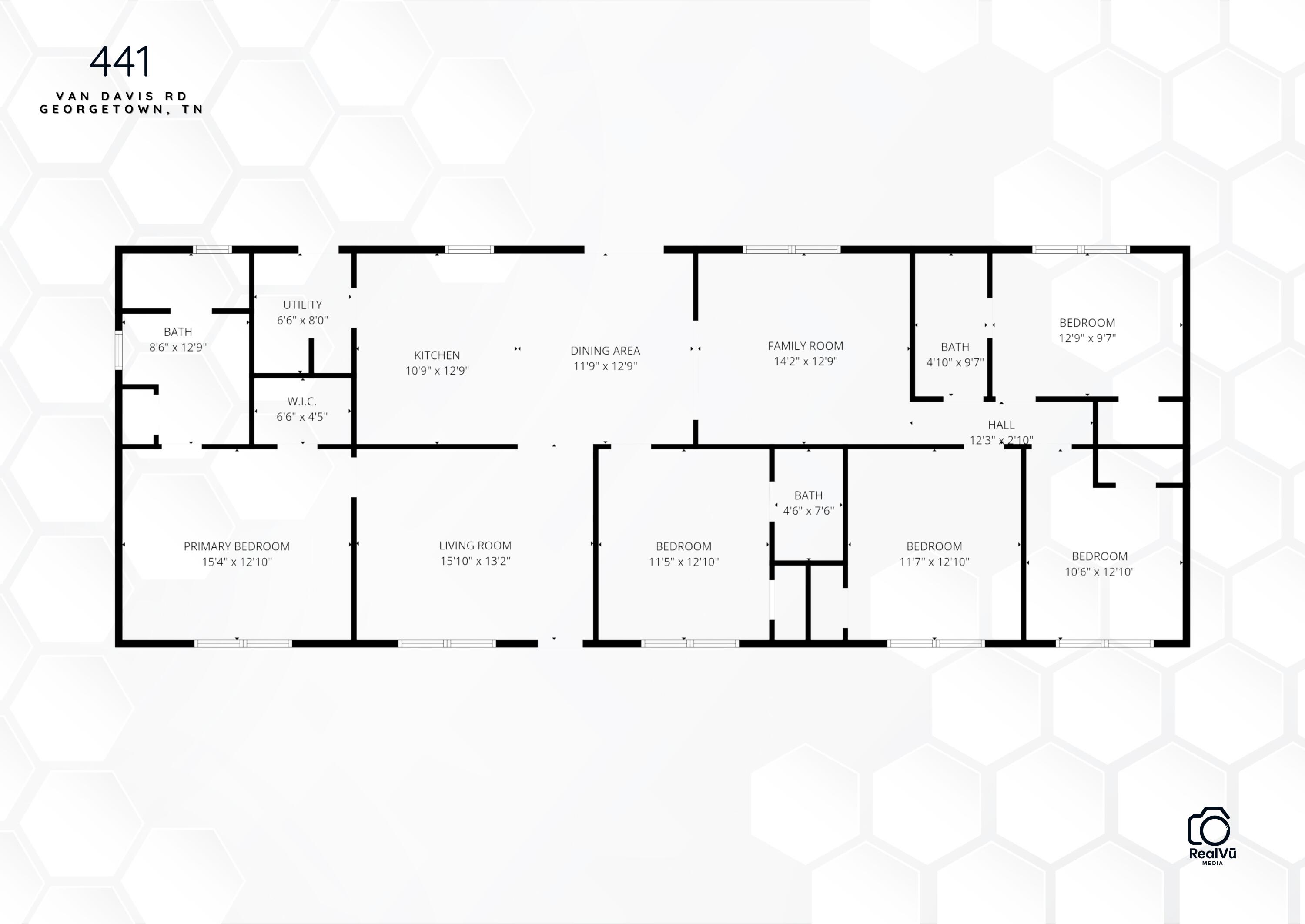 441 Van Davis Road Georgetown, TN 37336 - Photo 28 of 28 Van Davis Floorplan