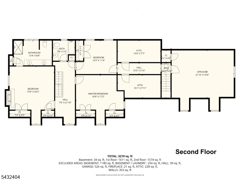 13 Hamden Road Flemington, NJ 08822 - Photo 36 of 37 a picture of a floor plan
