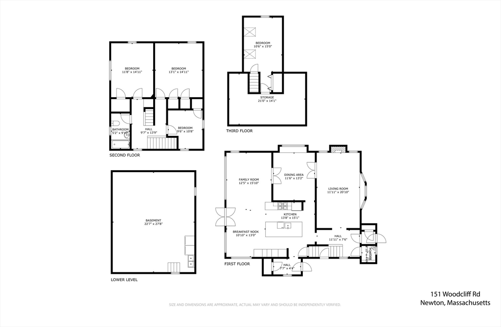 151 Woodcliff Road Newton, MA 02461 - Photo 33 of 33 a picture of floor plan