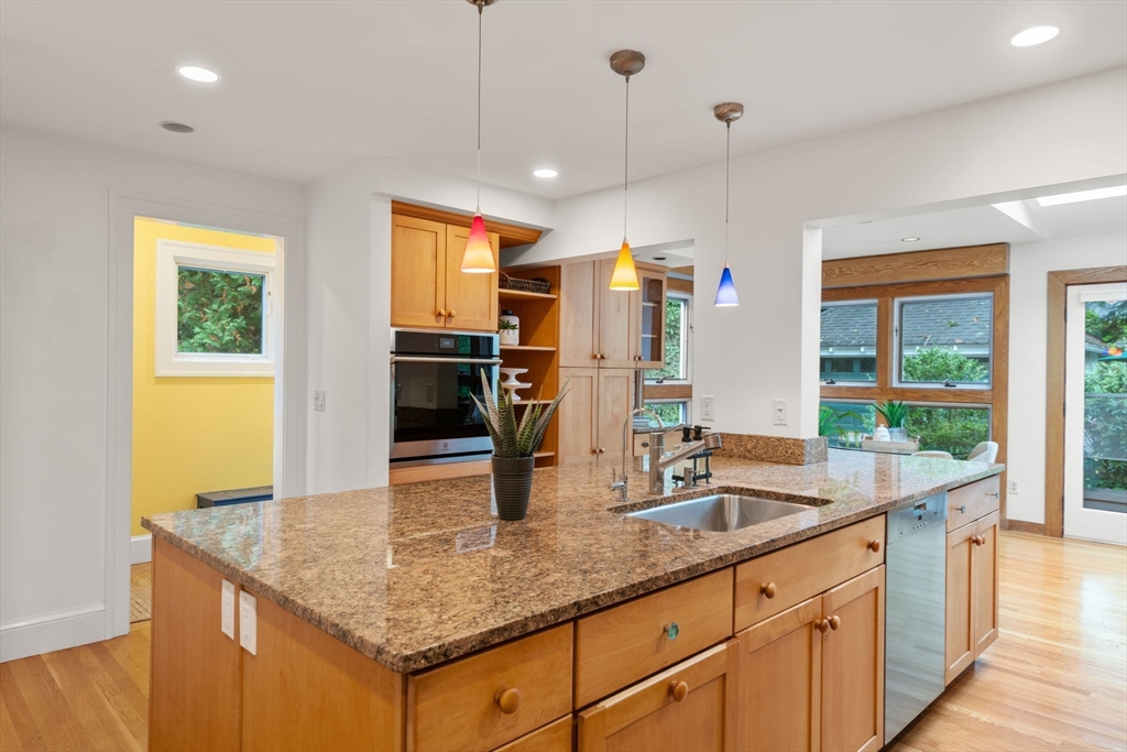 151 Woodcliff Road Newton, MA 02461 - Photo 5 of 33 a kitchen with sink and window
