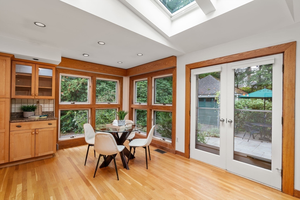 151 Woodcliff Road Newton, MA 02461 - Photo 8 of 33 a view of a work space with wooden floor and furniture