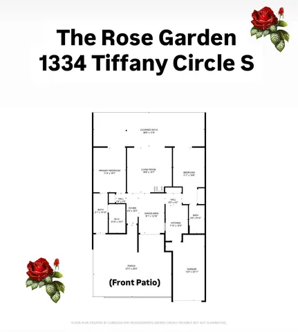 $588,500 | 1334 Tiffany Circle South, Palm Springs, CA 92262