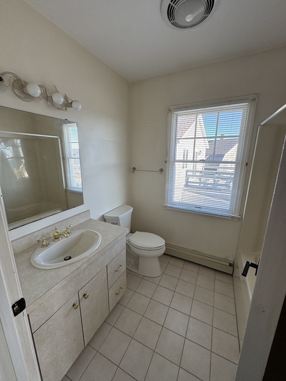 23 Gunrock Avenue Hull, MA 02045 - Photo 22 of 30 a bathroom with a toilet sink vanity granite and mirror