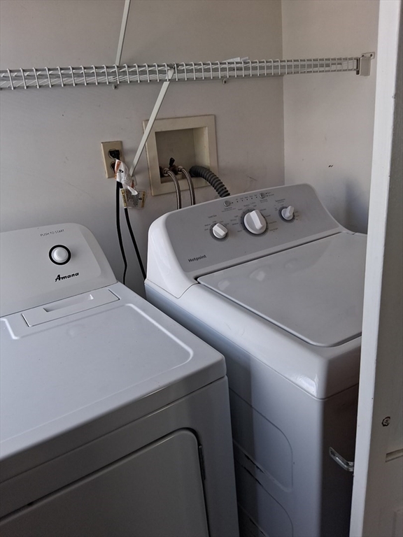 23 Gunrock Avenue Hull, MA 02045 - Photo 27 of 30 a utility room with dryer and washer