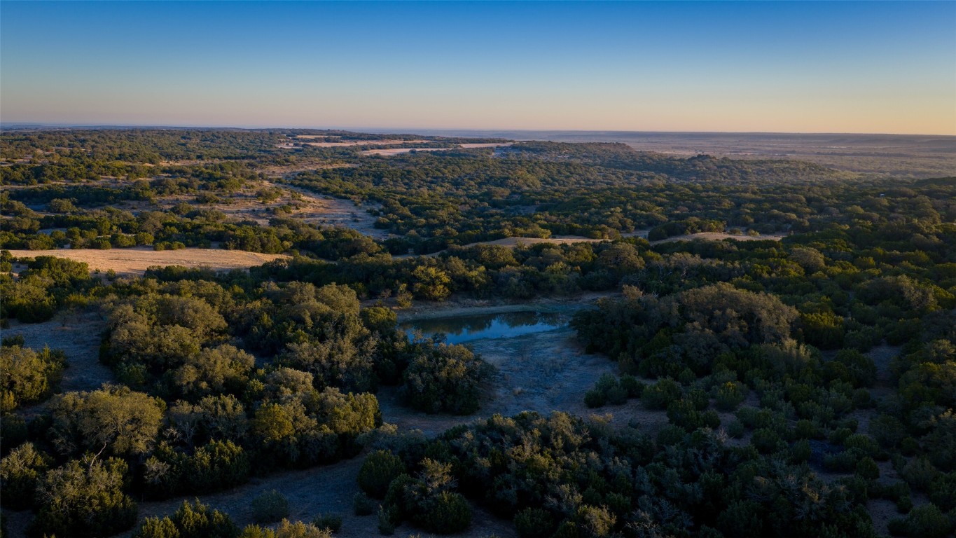 532 County Road 468 Rochelle, TX 76872 - Photo 30 of 39 Aerial view at dusk of a view of trees and a water view
