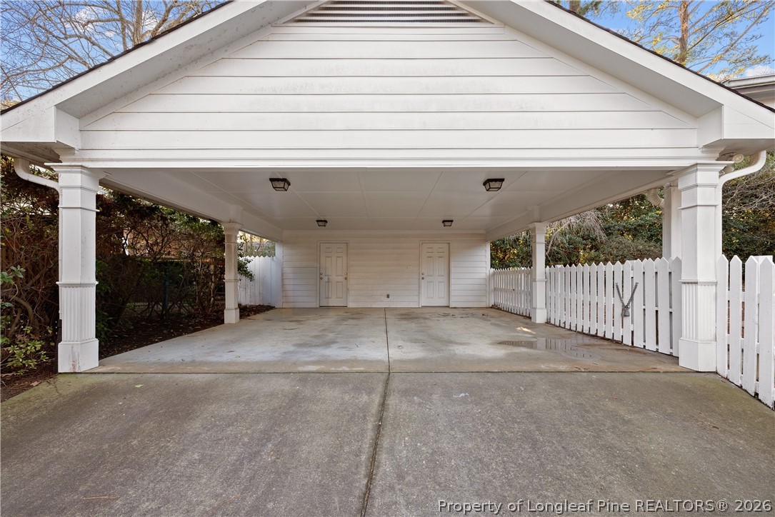 2527 Huntington Road Fayetteville, NC 28303 - Photo 38 of 39 a view of a garage