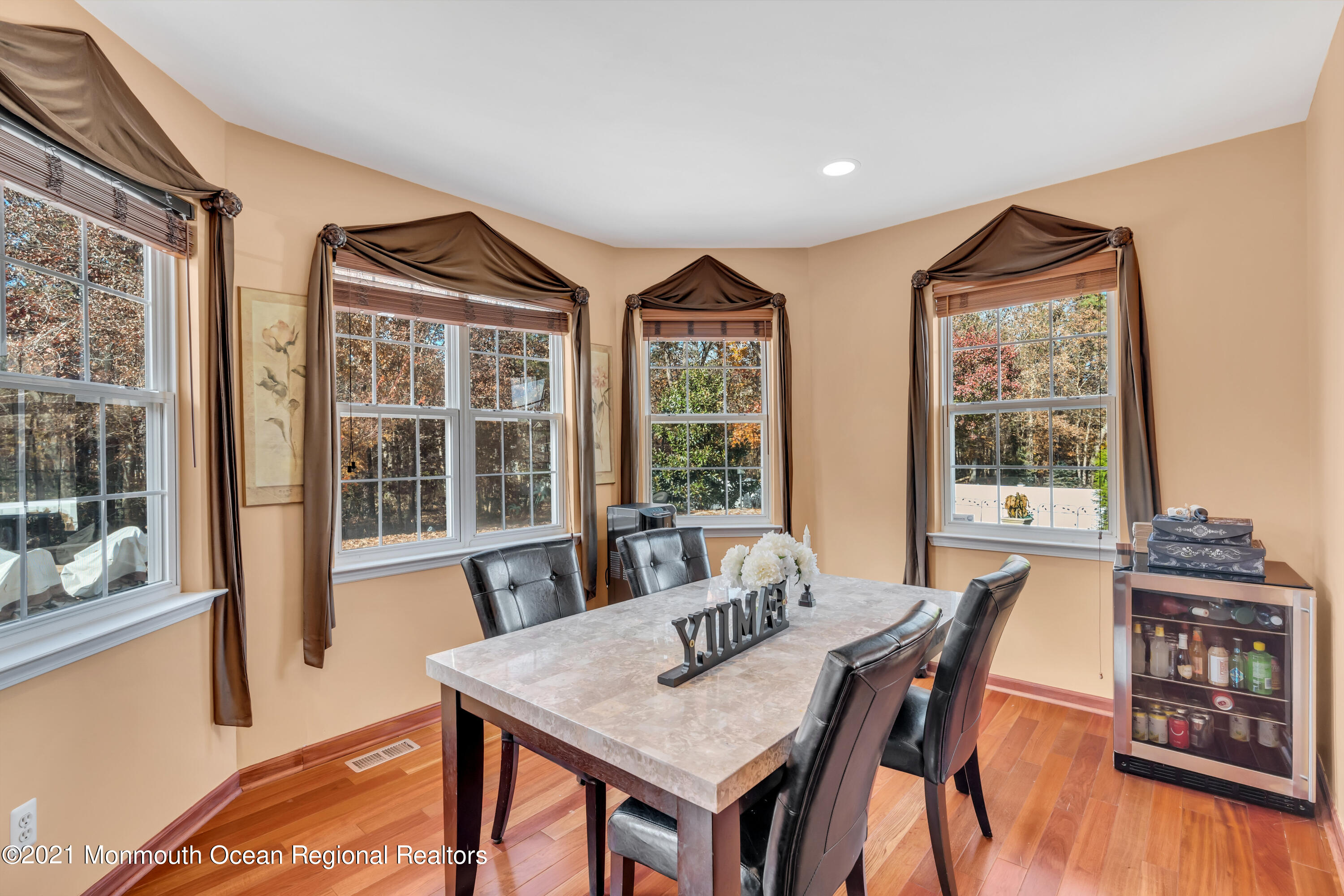 36 Woods Edge Drive Jackson, NJ 08527 - Photo 19 of 85 a view of a dining room with furniture window and outside view