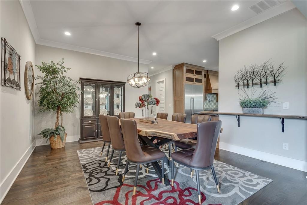 2503 Sugar Pike Road Canton, GA 30115 - Photo 71 of 134 a view of a dining room with furniture window and wooden floor