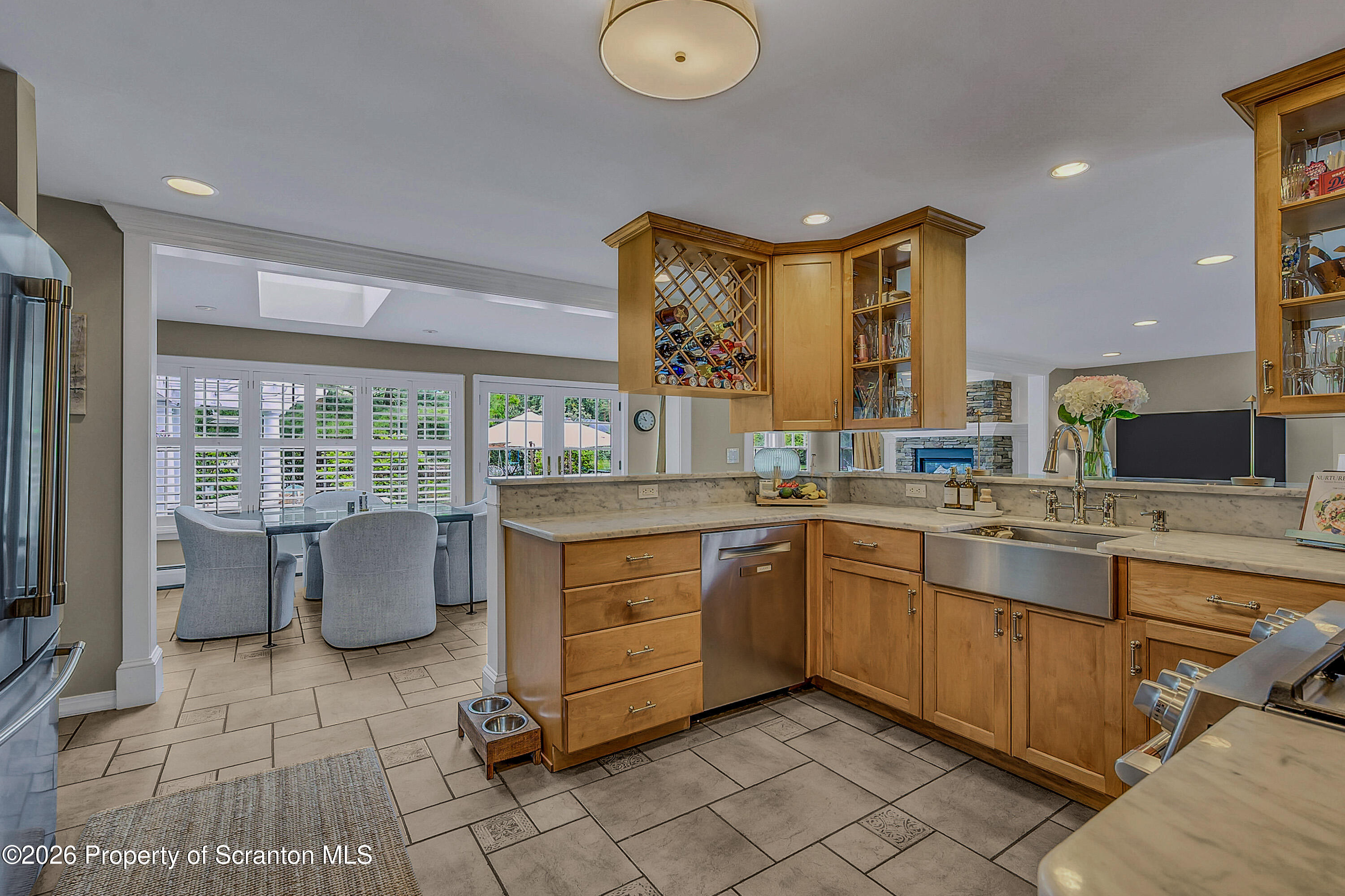 330 Glenburn Road Clarks Green, PA 18411 - Photo 36 of 69 a large kitchen with a large window