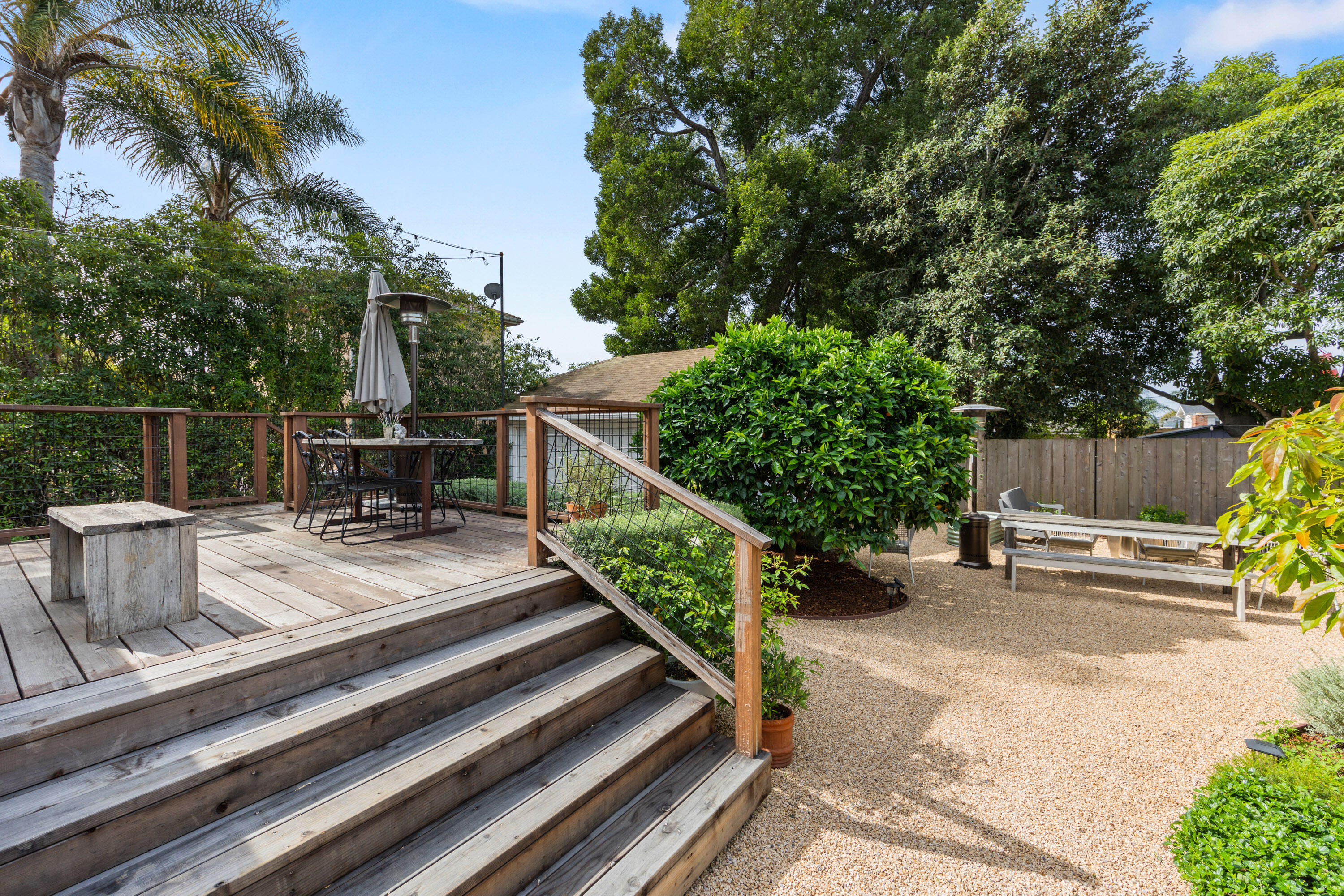 321 North Soledad Street Santa Barbara, CA 93103 - Photo 17 of 25 a view of outdoor space and deck