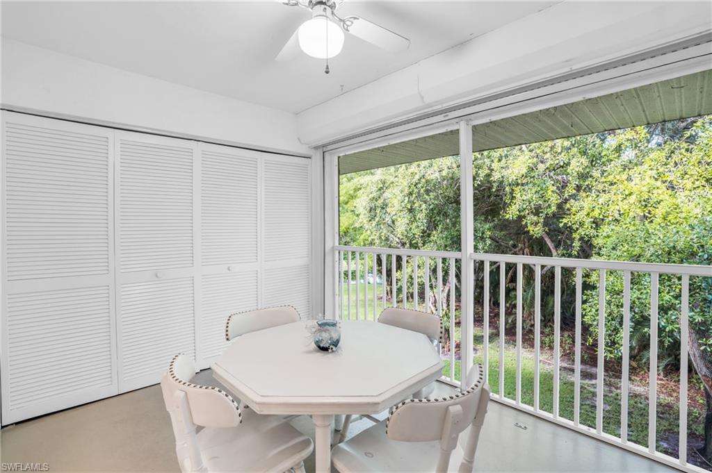 5419 Rattlesnake Hamm Road, Unit 304F Naples, FL 34113 - Photo 13 of 15 OUTDOOR LIVING SPACE...SW REAR EXPOSURE..