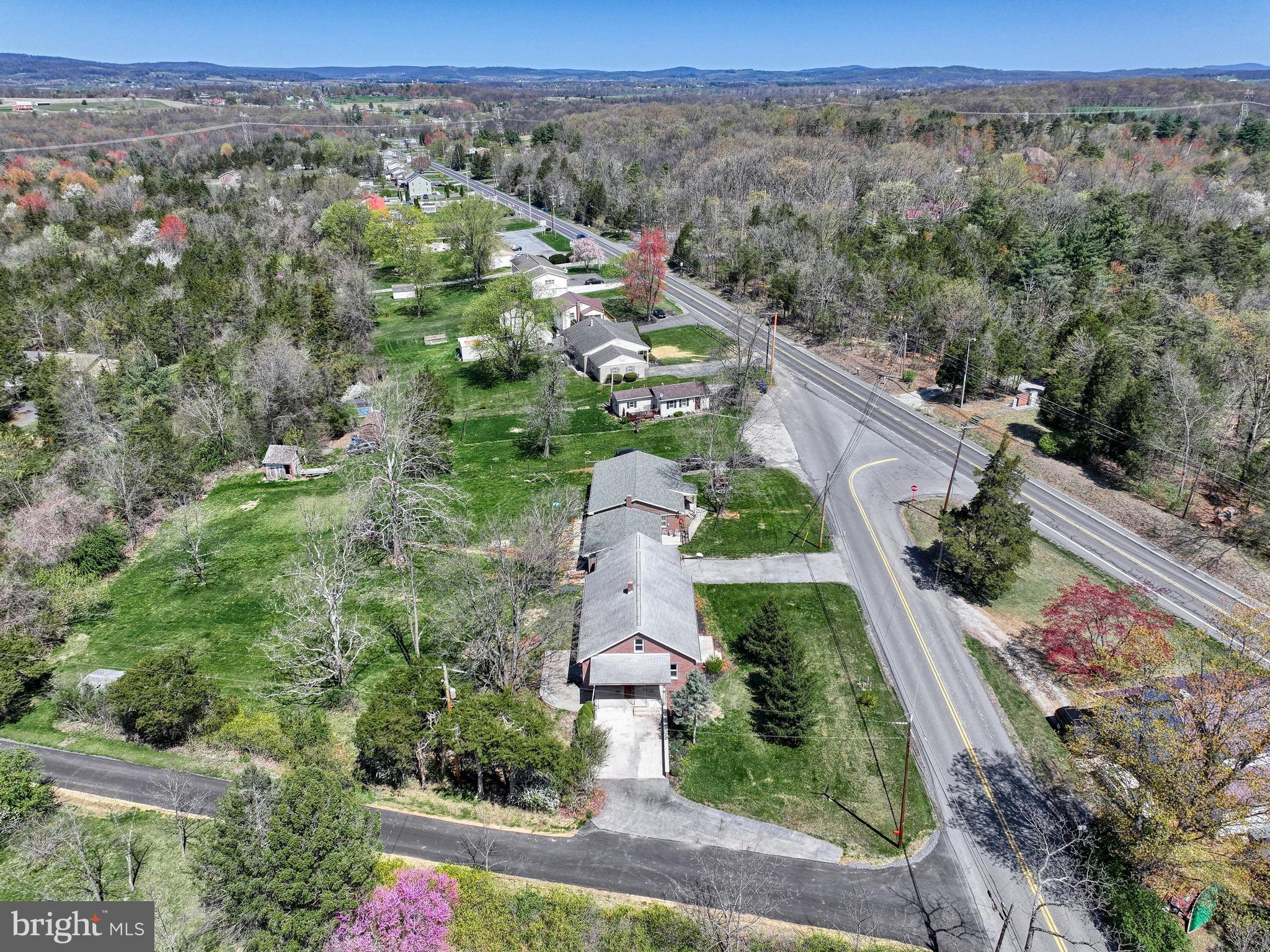 35 Herrs Ridge Road Gettysburg, PA 17325 - Photo 60 of 66 an aerial view of a house with a yard and lake view