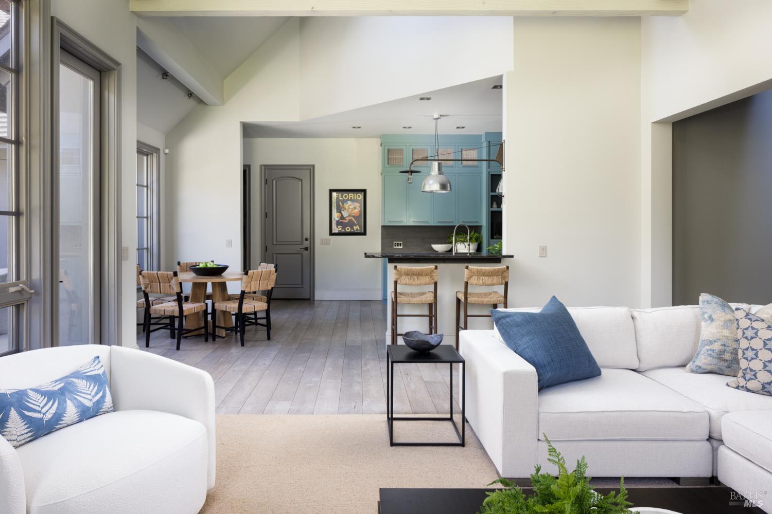 4504 Redwood Road Napa, CA 94558 - Photo 22 of 57 a living room with furniture and a large window