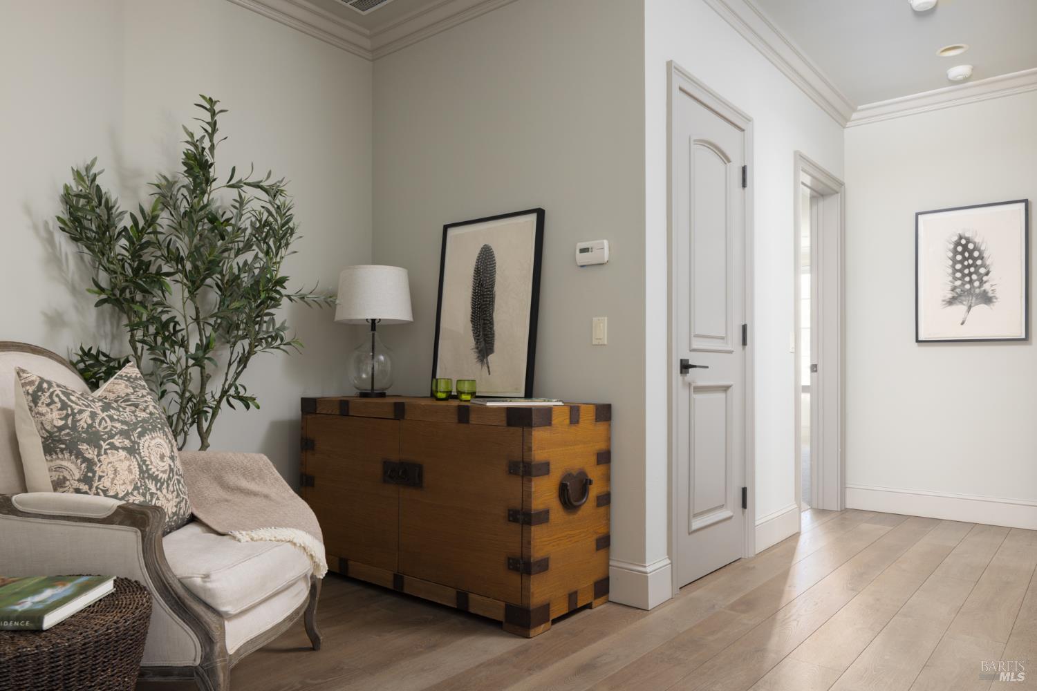 4504 Redwood Road Napa, CA 94558 - Photo 31 of 57 a living room with furniture and a potted plant