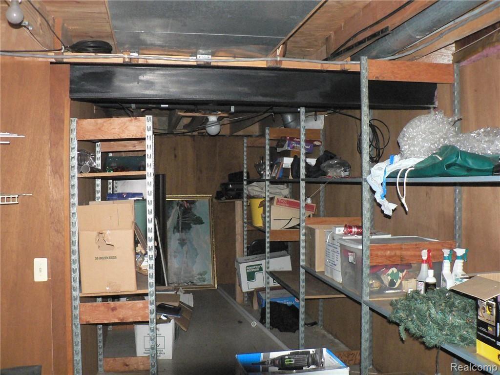 1035 Milverton Road Troy, MI 48083 - Photo 25 of 31 STORAGE AREA IN FURNACE ROOM