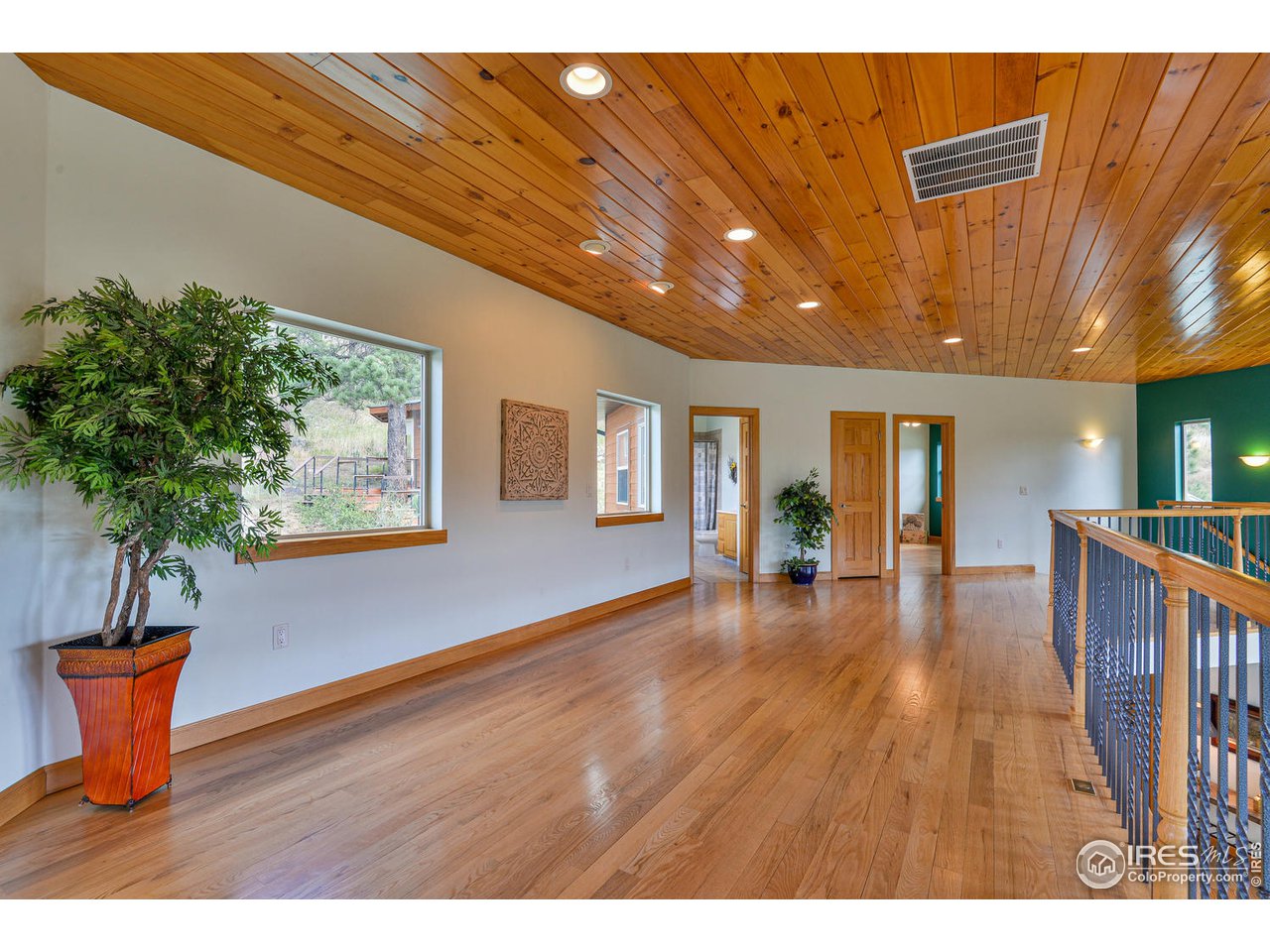 560 Stove Prairie Road Bellvue, CO 80512 - Photo 25 of 40 a view interior of the house with wooden floor