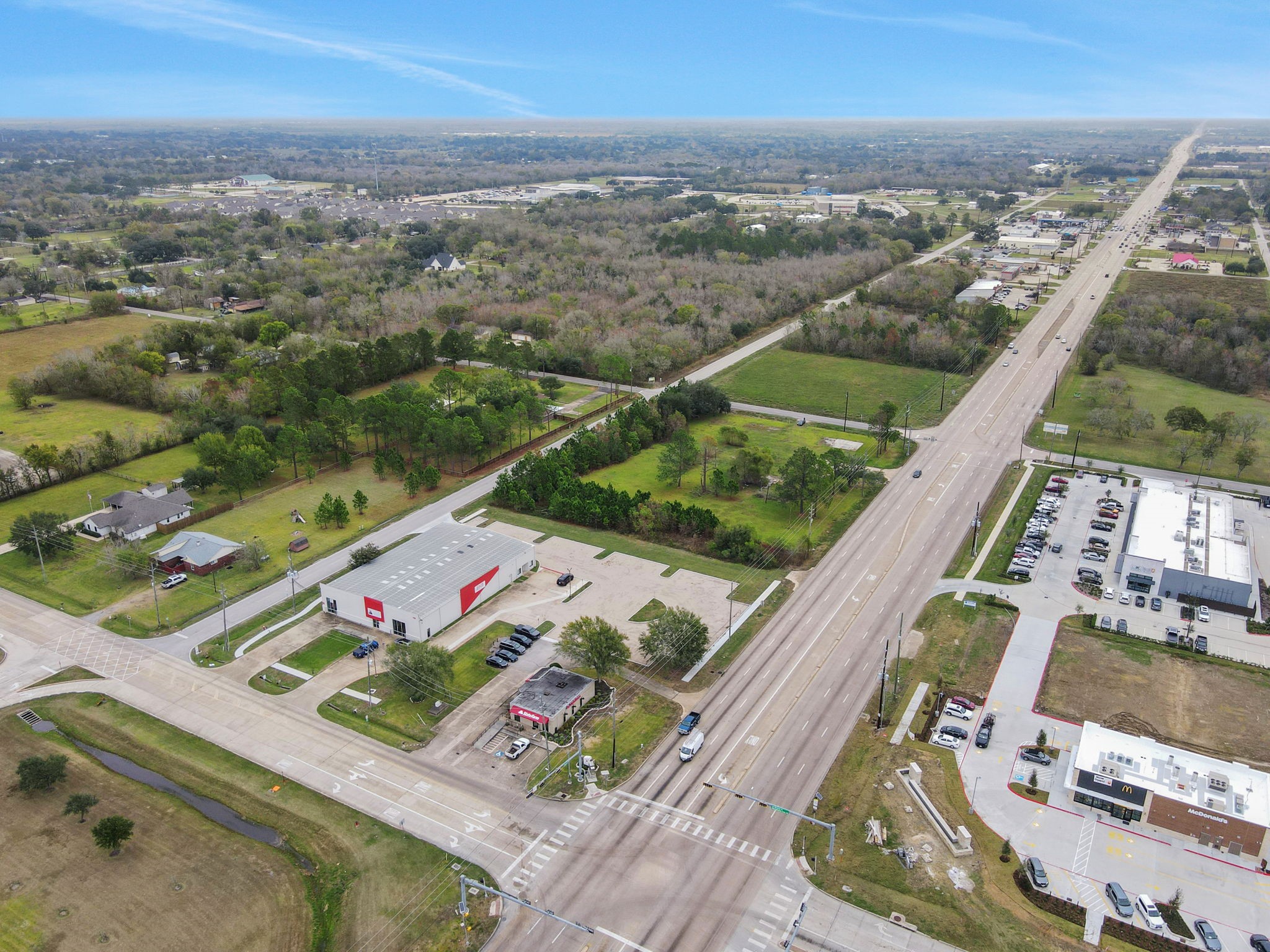 0 Morris Avenue Manvel, TX 77578 - Photo 11 of 11 an aerial view of a city