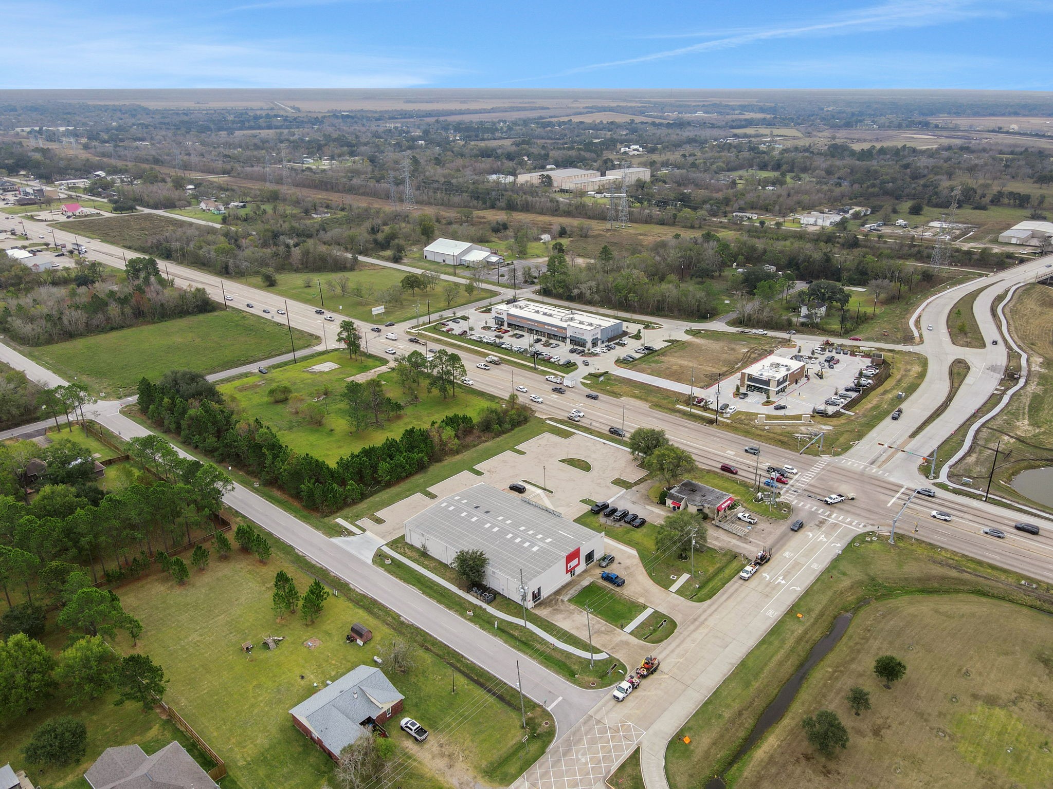 0 Morris Avenue Manvel, TX 77578 - Photo 8 of 11 an aerial view of a city