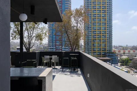 a view of balcony and patio