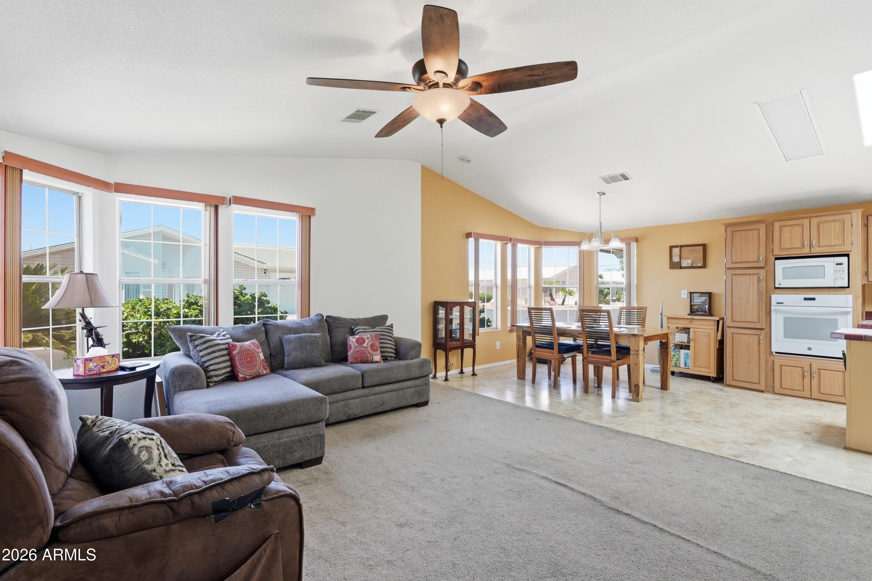 2550 South Ellsworth Road, Unit 208 Mesa, AZ 85209 - Photo 8 of 44 Large living and Dining spaces