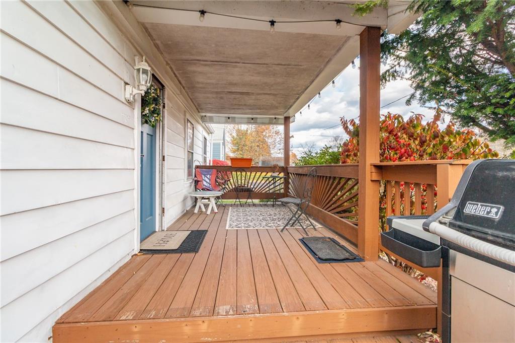 14 John Street Carnegie, PA 15106 - Photo 2 of 41 a balcony with wooden floor