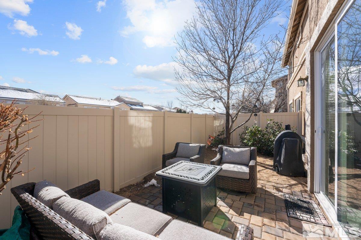 11022 Colton Drive Reno, NV 89521 - Photo 23 of 26 a view of a patio with a yard