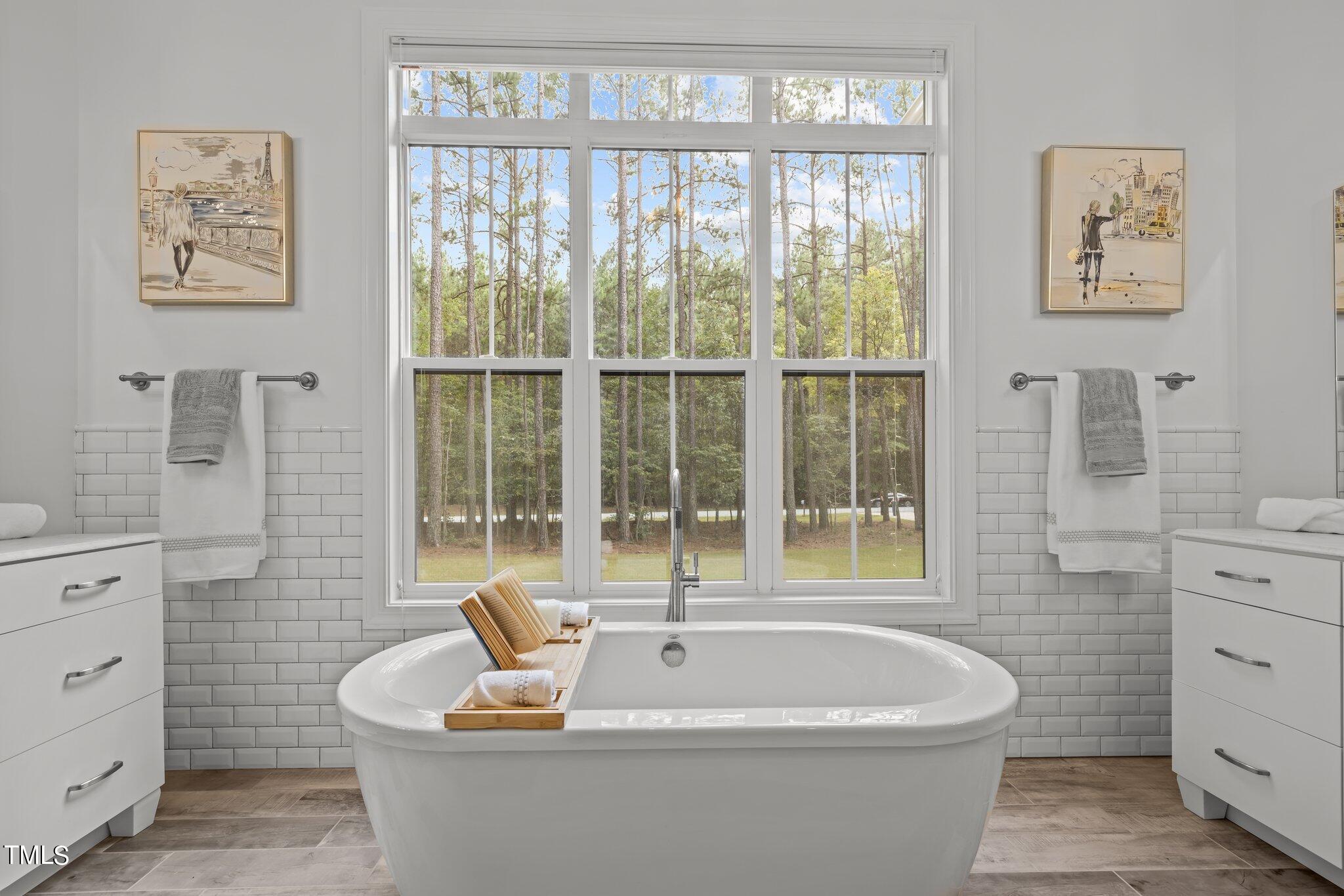 6118 Sibling Pine Drive Durham, NC 27705 - Photo 19 of 40 primary bathroom 1