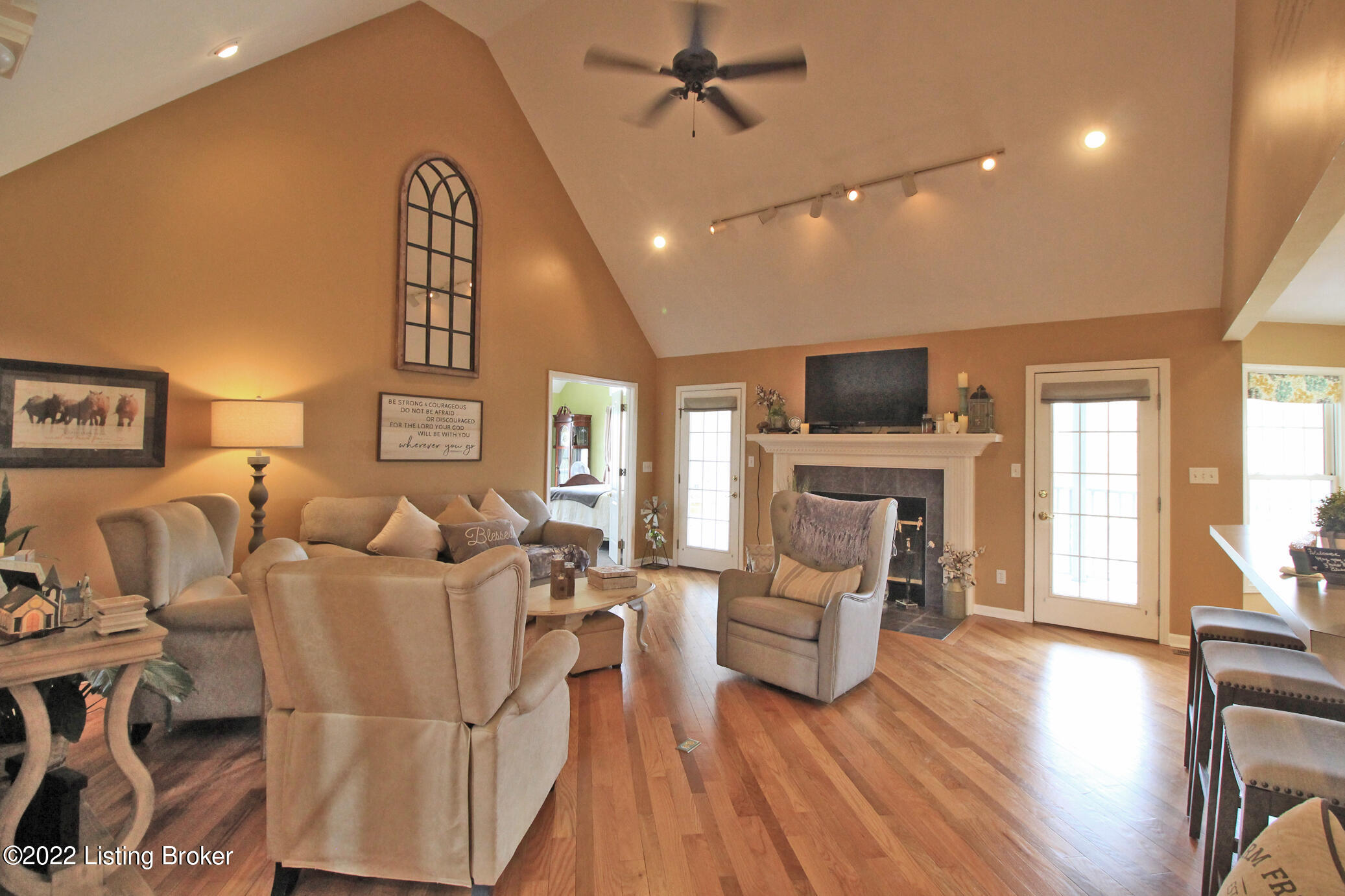 4325 Pea Ridge Road Waddy, KY 40076 - Photo 11 of 70 Great Room with Fireplace