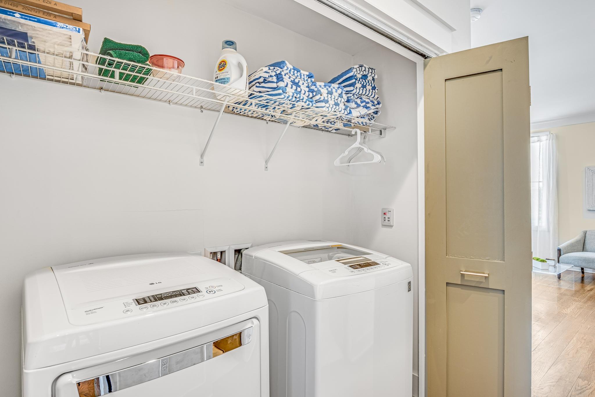 76 North Winston Ln Inlet Beach Inlet Beach, FL 32461 - Photo 12 of 48 a utility room with dryer and washer