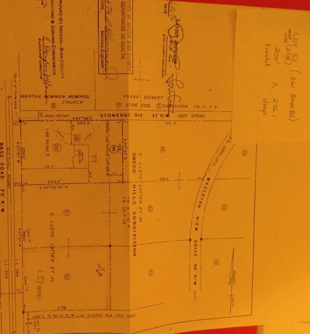261 Bass Road Macon, GA 31210 - Photo 2 of 2 a view of a wooden door