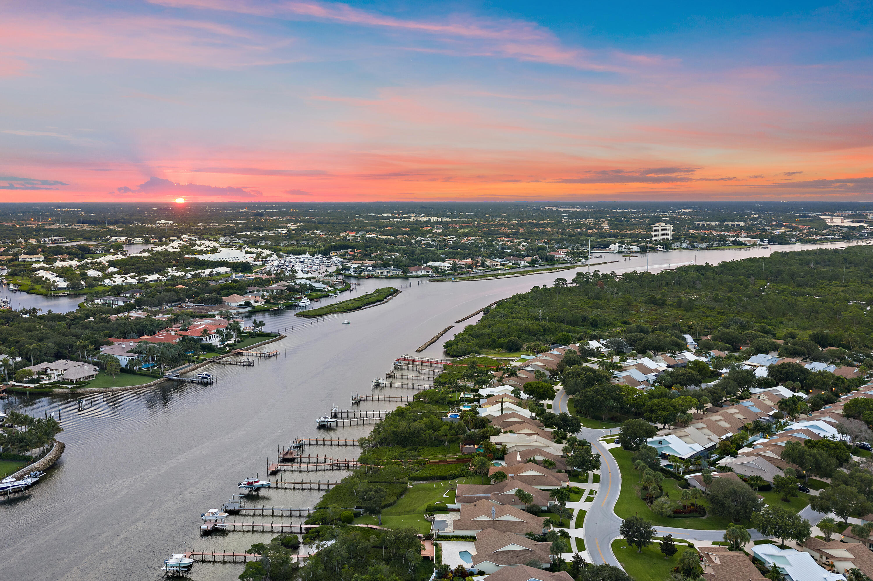348 River Edge Road Jupiter, FL 33477 - Photo 4 of 30 a view of a city with an ocean