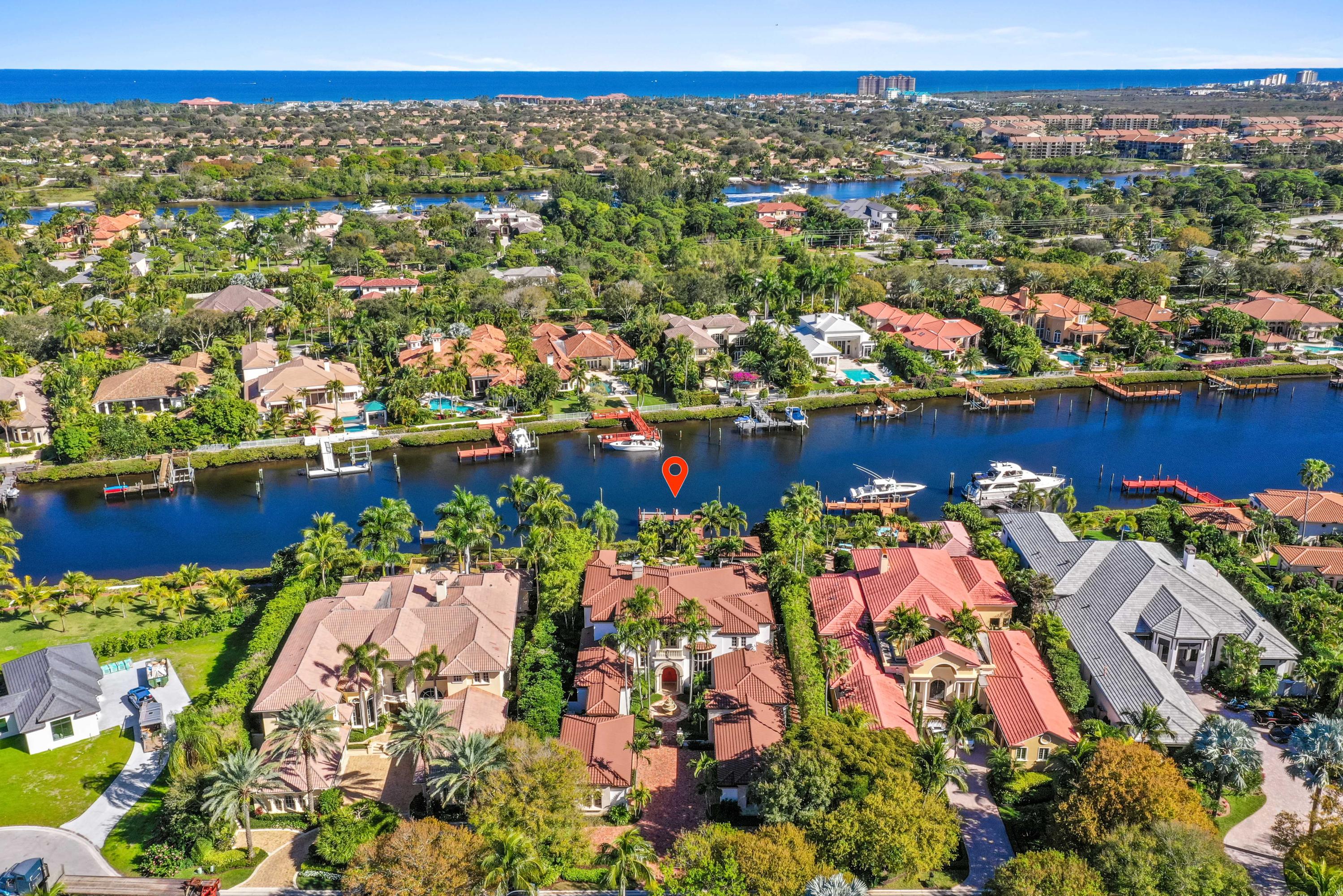 387 Eagle Drive Jupiter, FL 33477 - Photo 62 of 77 East Aerial