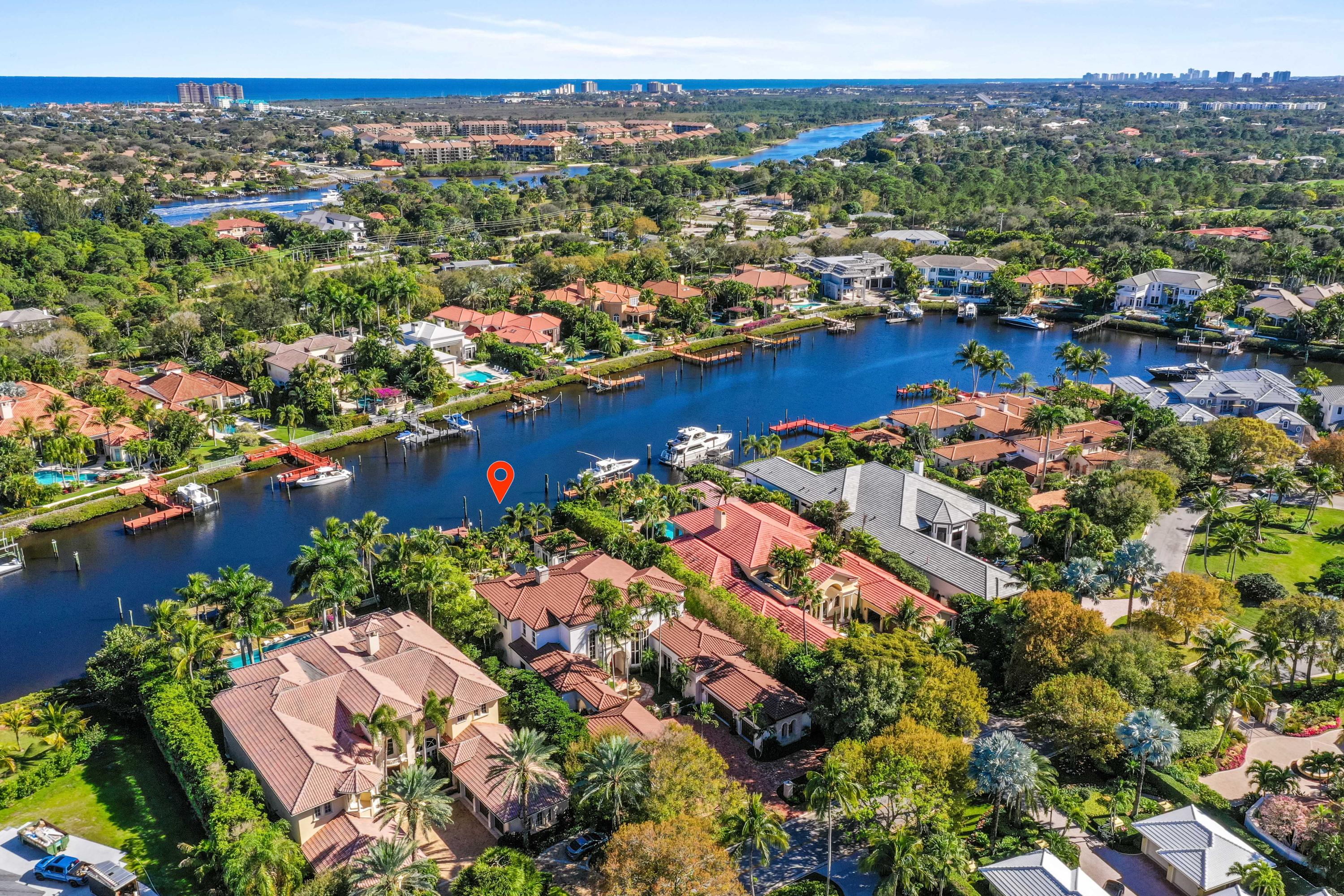387 Eagle Drive Jupiter, FL 33477 - Photo 63 of 77 Southeast Aerial