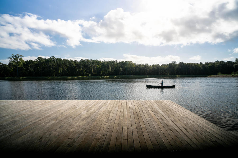 3732 Oconee Loop Mount Pleasant, SC 29466 - Photo 3 of 27 Wide dock and canoe Carolina Park