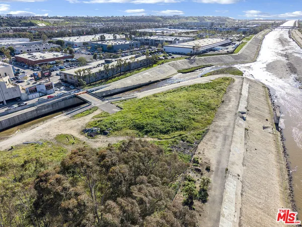 a view of a city and an ocean beach