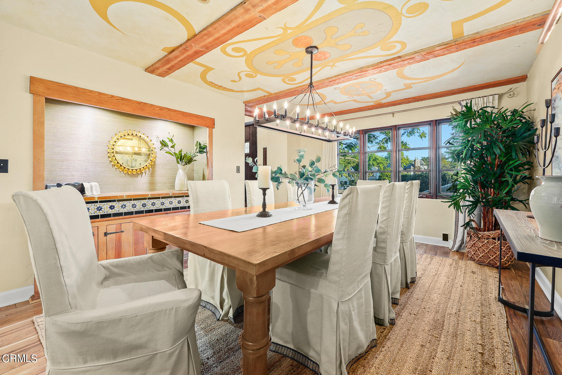 431 Prospect Circle South Pasadena, CA 91030 - Photo 3 of 20 a view of a dining room with furniture window and outside view