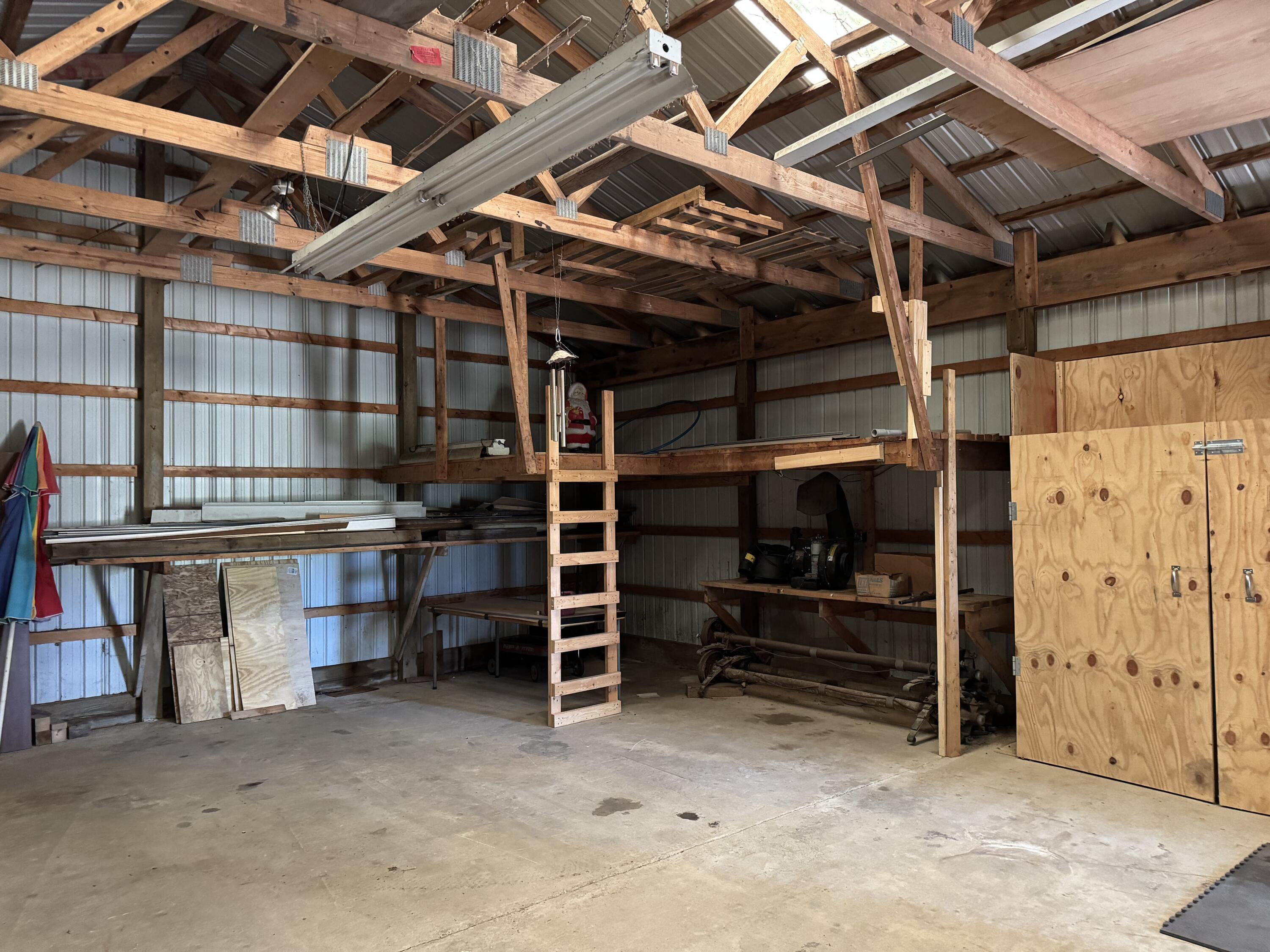 5471 East Free Soil Road Free Soil, MI 49411 - Photo 44 of 46 Interior Pole Barn