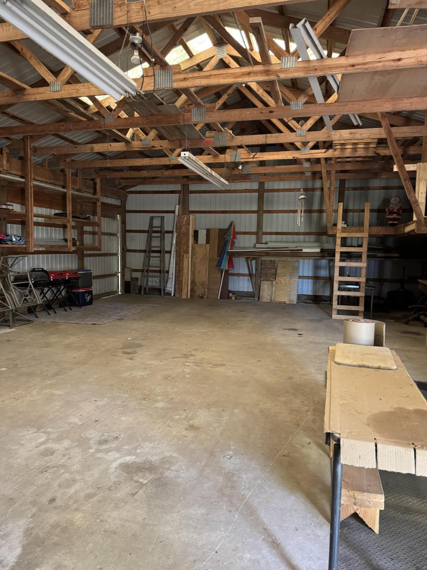 5471 East Free Soil Road Free Soil, MI 49411 - Photo 46 of 46 Interior Pole Barn