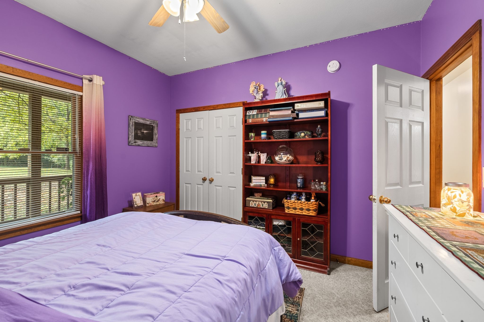 6245 Greentown Road Tracy City, TN 37387 - Photo 34 of 47 a bedroom with a bed and a window