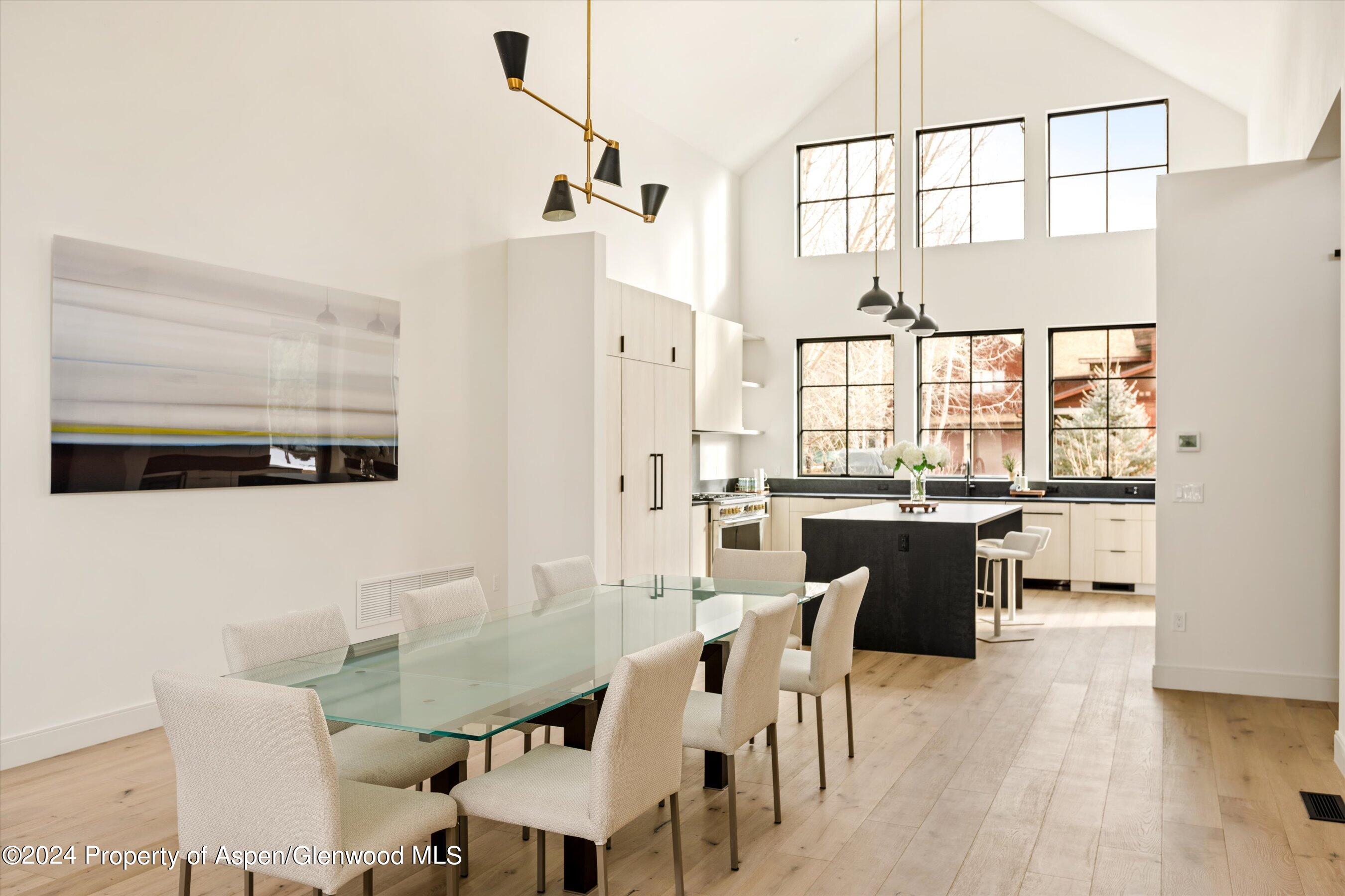 505 Diamond A Ranch Road Carbondale, CO 81623 - Photo 11 of 33 a view of a dining room with furniture window and outside view