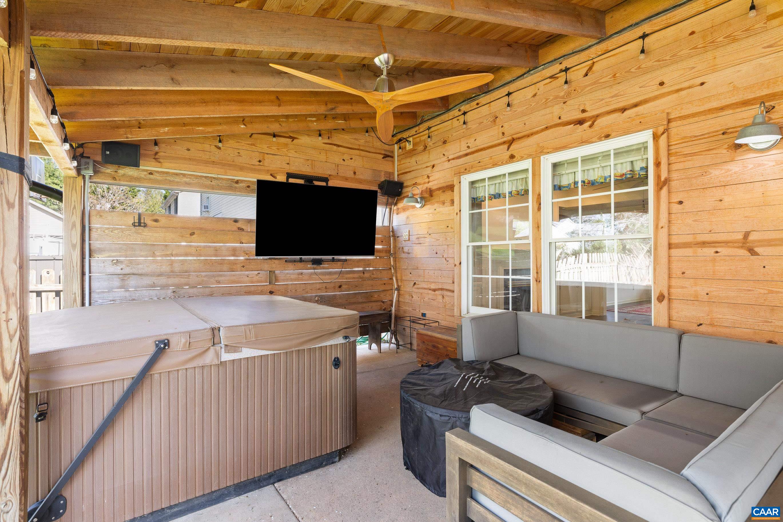1547 Broad Crossing Road Charlottesville, VA 22911 - Photo 12 of 48 Hot Tub and TV Mount