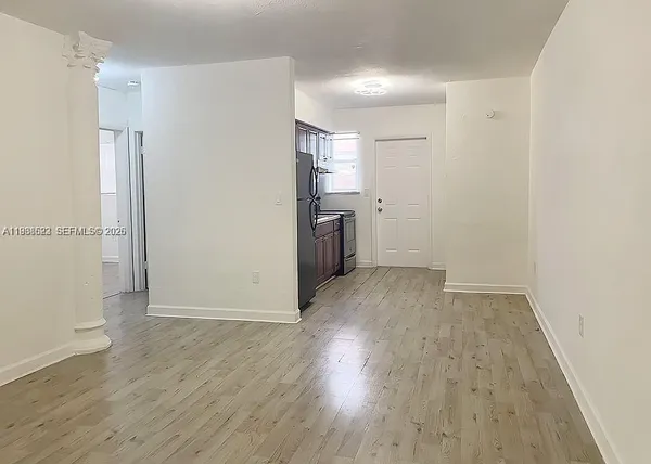 wooden floor in an empty room
