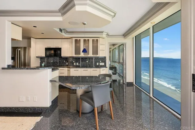 a outdoor living space with furniture